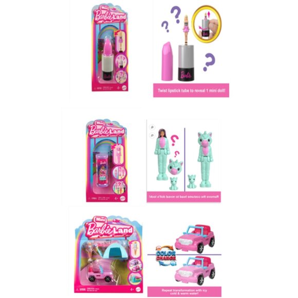 Mattel Other - NWT - Barbie Land Mini Bundle
